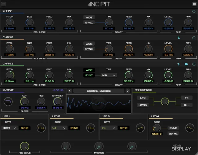 Incipit interface